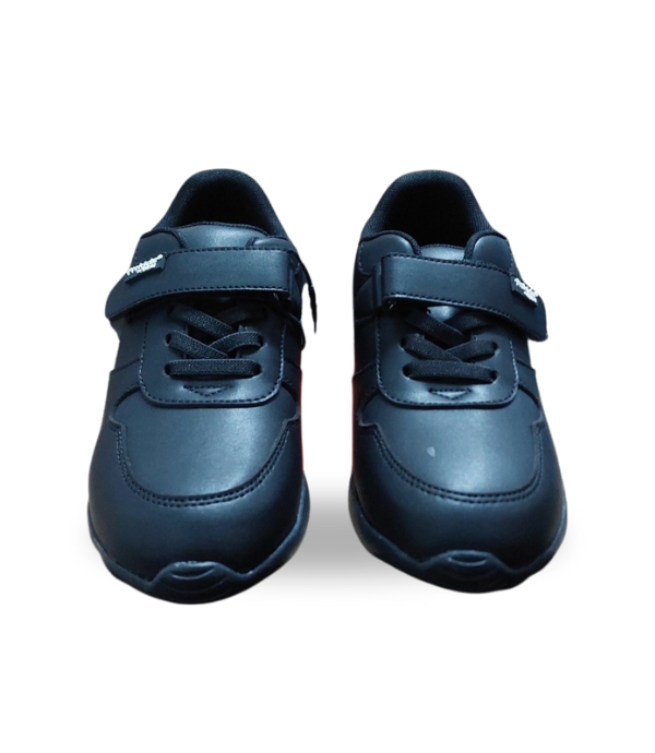 FITKIDS SPORT SCHOOL SHOE WITH LACE AND SCRAP Black 31