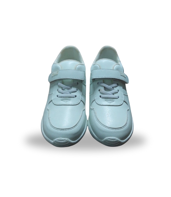FITKIDS SPORT SCHOOL SHOE WITH LACE AND SCRAP White 27