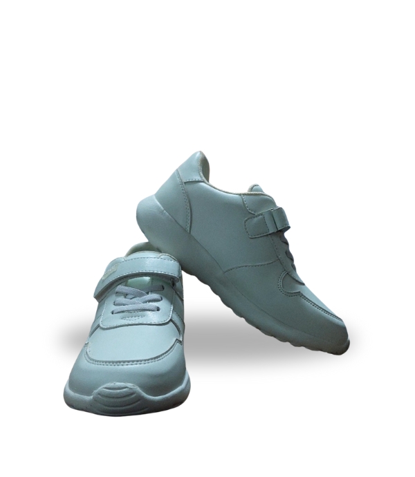 FITKIDS SPORT SCHOOL SHOE WITH LACE AND SCRAP White 29